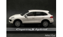 Porsche Cayenne S Hybrid 2010 white 1-43 Minichamps, масштабная модель, scale43