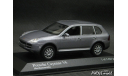 Porsche Cayenne V6 2003 grey 1-43 Minichamps, масштабная модель, scale43