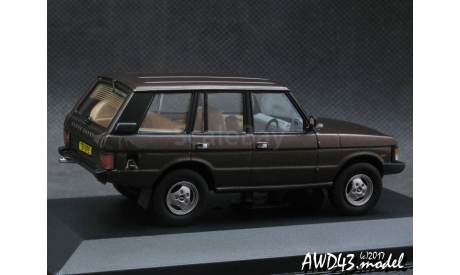 Land Rover Range Rover 3,5 5-doors 1978 d.brown 1-43  Whitebox, масштабная модель, 1:43, 1/43, IXO