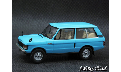 Land Rover Range Rover 3.5 RHD 1970 l.blue 1-43 IXO, масштабная модель, 1:43, 1/43