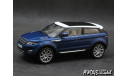 Land Rover Range Rover Evoque 3 doors 2011 d.blue 1-43 IXO, масштабная модель, scale43