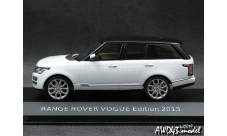 Land Rover Range Rover Vogue Edition 2013 white&black 1-43 VVM, масштабная модель, scale43