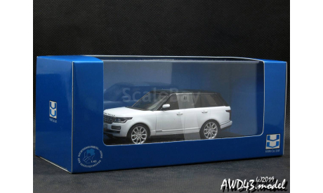 Land Rover Range Rover Vogue Edition 2013 white&black 1-43 VVM, масштабная модель, scale43