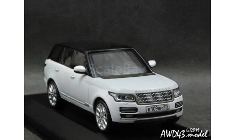 Land Rover Range Rover Vogue Edition 2013 white&black 1-43 VVM, масштабная модель, scale43