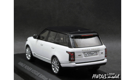 Land Rover Range Rover Vogue Edition 2013 white&black 1-43 VVM, масштабная модель, scale43