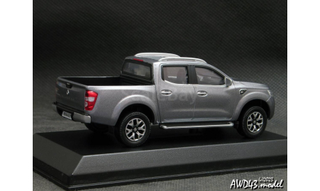 Renault Akaskan Pick-up Van 2017 Dark Grey 1-43 Norev 518397, масштабная модель, scale43
