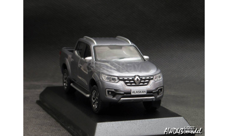 Renault Akaskan Pick-up Van 2017 Dark Grey 1-43 Norev 518397, масштабная модель, scale43