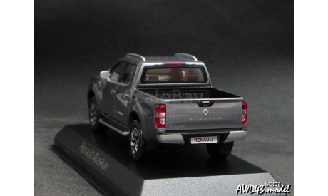 Renault Akaskan Pick-up Van 2017 Dark Grey 1-43 Norev 518397, масштабная модель, scale43