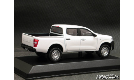 Renault Akaskan Pick-up Van 2017 White 1-43 Norev 518398, масштабная модель, scale43