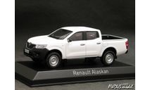 Renault Akaskan Pick-up Van 2017 White 1-43 Norev 518398, масштабная модель, scale43