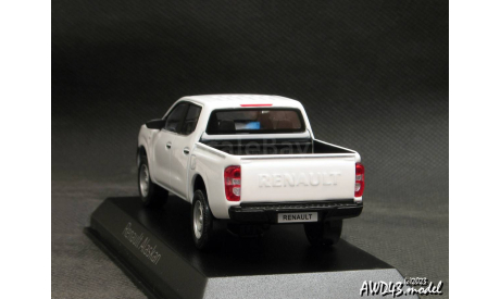 Renault Akaskan Pick-up Van 2017 White 1-43 Norev 518398, масштабная модель, scale43