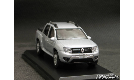 Renault Duster Oroch 2016 Silver 1-43 Norev 511316, масштабная модель, scale43
