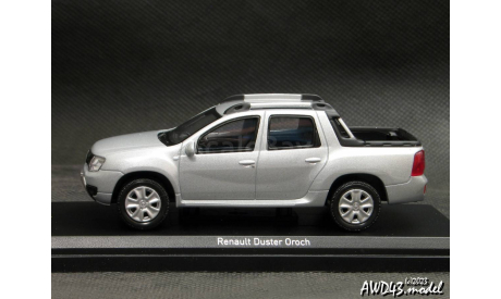 Renault Duster Oroch 2016 Silver 1-43 Norev 511316, масштабная модель, scale43
