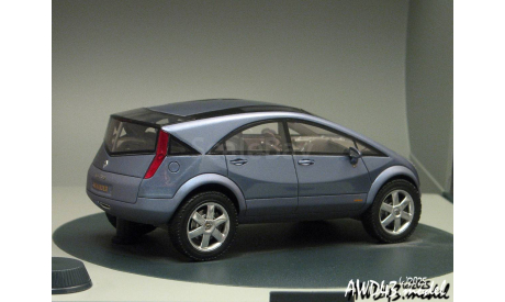 Renault Koleos Concept Car 2000 grey 1-43 Spark 7711421939, масштабная модель, scale43