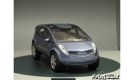 Renault Koleos Concept Car 2000 grey 1-43 Spark 7711421939, масштабная модель, scale43