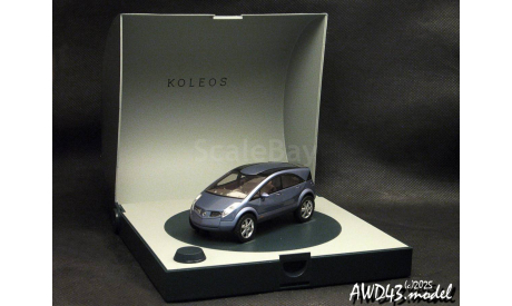 Renault Koleos Concept Car 2000 grey 1-43 Spark 7711421939, масштабная модель, scale43