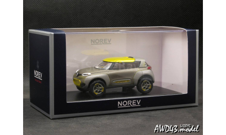 Renault Kwid Concept Car Salon de Bombay 2014 1-43 Norev, масштабная модель, scale43