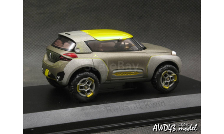Renault Kwid Concept Car Salon de Bombay 2014 1-43 Norev, масштабная модель, scale43