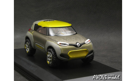 Renault Kwid Concept Car Salon de Bombay 2014 1-43 Norev, масштабная модель, scale43