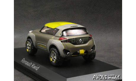Renault Kwid Concept Car Salon de Bombay 2014 1-43 Norev, масштабная модель, scale43