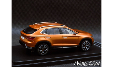 SEAT Studie #20V20 inkl. Buch von Genver Motorshow 2015 1-43 LookSmart, масштабная модель, scale43