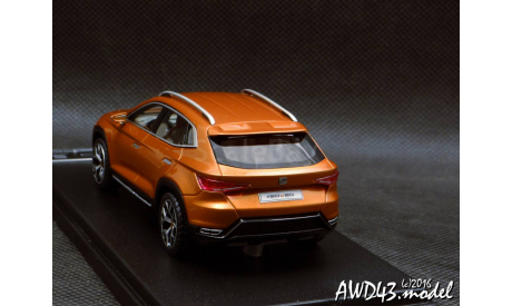 SEAT Studie #20V20 inkl. Buch von Genver Motorshow 2015 1-43 LookSmart, масштабная модель, scale43