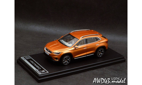 SEAT Studie #20V20 inkl. Buch von Genver Motorshow 2015 1-43 LookSmart, масштабная модель, scale43