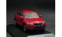 Skoda Karoq 2018 red velvet 1-43 Norev, масштабная модель, Škoda, scale43