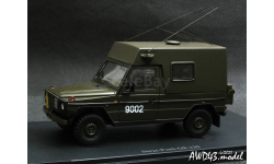 Mercedes G Steyr Puch GE 230 W460/W461 Command Vehicle Swiss Army 1-43 AutoCult