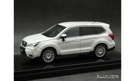 Subaru FORESTER 2.0XT STI w-Parts Satin White Pearl 4x4 1-43 Wit’s, масштабная модель, 1:43, 1/43