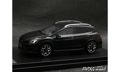 Subaru XV 2.0i-S EyeSight 2017  black 1-43 Hi-Story, масштабная модель, scale43