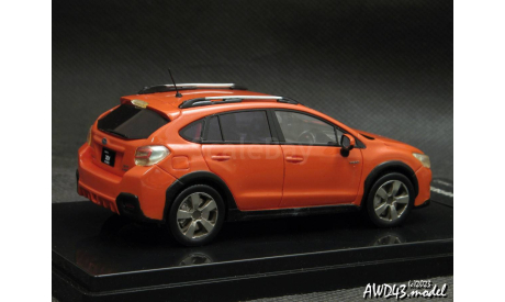 Subaru XV HYBRID Tangerine Orange Pearl 1-43 WIT’S, масштабная модель, scale43