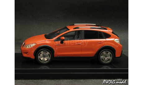 Subaru XV HYBRID Tangerine Orange Pearl 1-43 WIT’S, масштабная модель, scale43