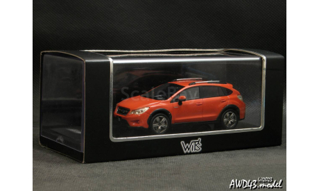Subaru XV HYBRID Tangerine Orange Pearl 1-43 WIT’S, масштабная модель, scale43