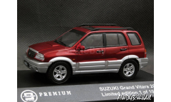 Suzuki Grand Vitara 2001 d.red 1-43 Triple9