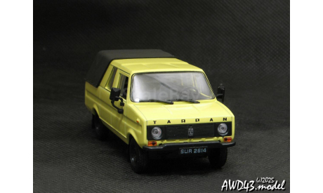 Tarpan 237 yellow 1-43 DeAgostini kul123, масштабная модель, scale43