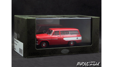 Toyopet (Toyota) Masterline Light Van 1959 red 1-43 Ebbro, масштабная модель, scale43