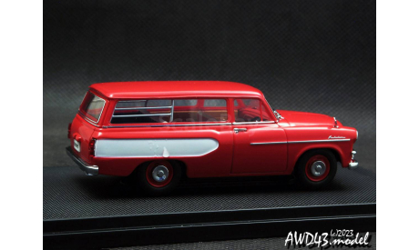 Toyopet (Toyota) Masterline Light Van 1959 red 1-43 Ebbro, масштабная модель, scale43