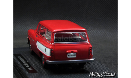 Toyopet (Toyota) Masterline Light Van 1959 red 1-43 Ebbro, масштабная модель, scale43