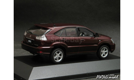 Toyota Harrier Hybrid Premium S Package 2006 Cooper Brown Mica 1-43  J-Collection, масштабная модель, scale43