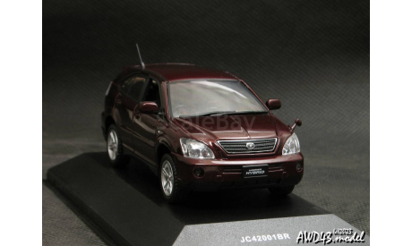Toyota Harrier Hybrid Premium S Package 2006 Cooper Brown Mica 1-43  J-Collection, масштабная модель, scale43