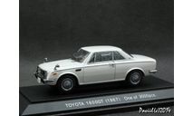 Toyota 1600GT 5 1967 white 1-43 Ebbro, масштабная модель, scale43