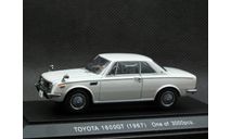 Toyota 1600GT 5 1967 white 1-43 Ebbro, масштабная модель, scale43
