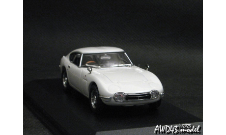 Toyota  2000 GT Coupe 1967 white 1-43 Norev 800300, масштабная модель, scale43