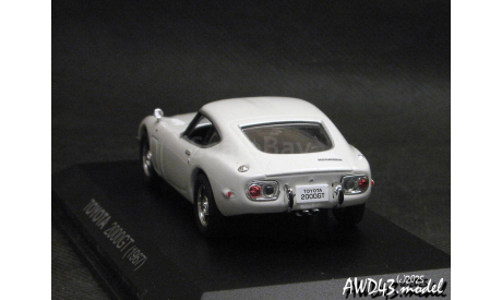 Toyota  2000 GT Coupe 1967 white 1-43 Norev 800300, масштабная модель, scale43
