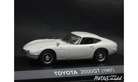 Toyota  2000 GT Coupe 1967 white 1-43 Norev 800300, масштабная модель, scale43