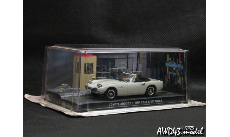 Toyota 2000GT Open Type white 1-43 James Bond 007 Collection You only Live Twice, масштабная модель, scale43