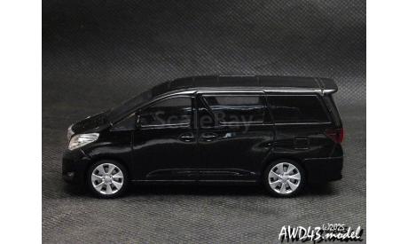 Toyota Alphard  black 1-43 Rastar, масштабная модель, scale43
