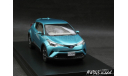 Toyota C-HR 2016 Radiant Green Metallic 1-43 Ebbro, масштабная модель, scale43