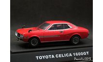 Toyota Celica 1600GT red 1-43 Ebbro, масштабная модель, scale43